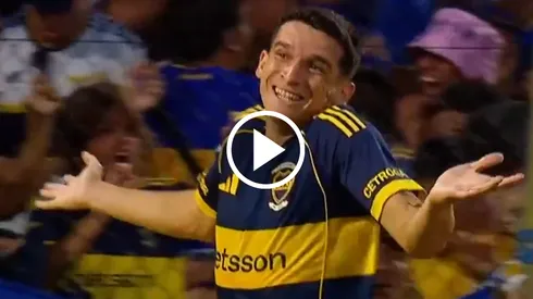 Blanco puso el 1 a 0 para Boca.