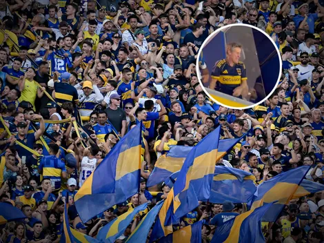 El cantito de la hinchada de Boca al actor de Hollywood que visitó La Bombonera
