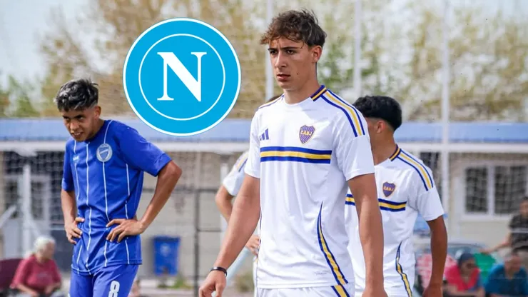 El juvenil de Boca que se fue al Napoli.