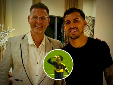 Paredes y una dedicatoria especial de su gol: para quién fue
