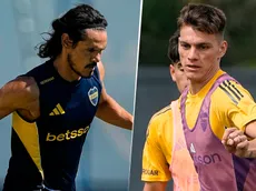 Cambios en la práctica de fútbol: sin Romero, con Zenón y con Cavani presente
