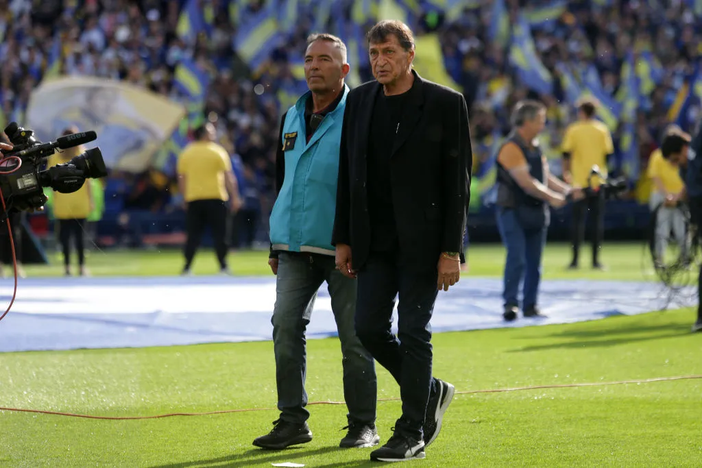 Falcioni, un hombre clave para Erviti. (Getty)