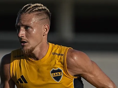 ¿Nace una cábala? El nuevo look de Ascacibar para el partido entre Boca y Vélez