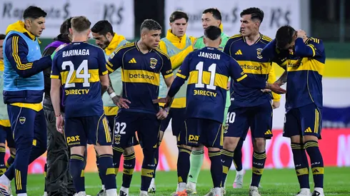 Mucho enojo en los hinchas de Boca tras la derrota.
