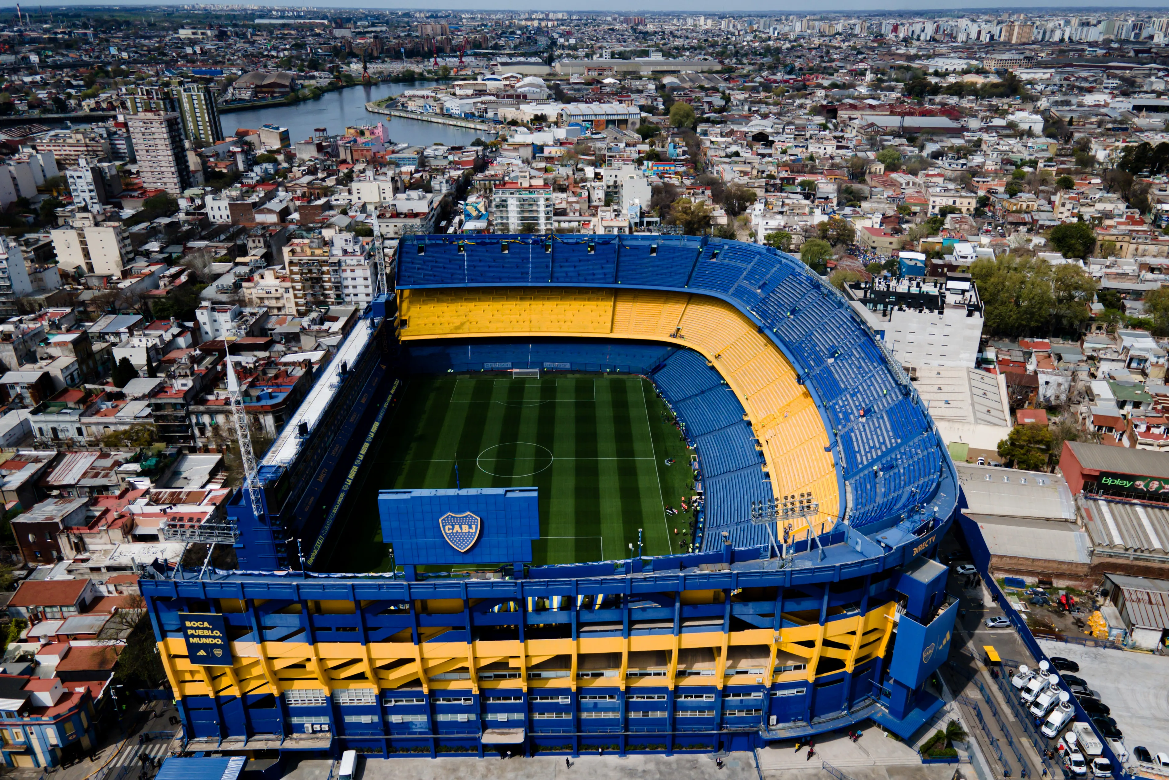 Boca tendrá tres partidos de local en el Torneo Apertura 2026. (Getty)