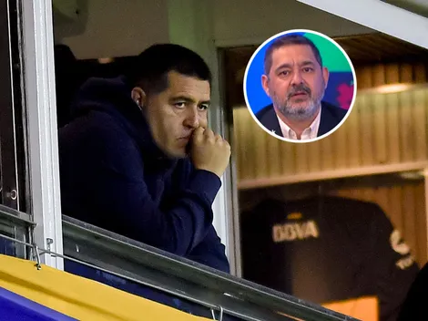 Traverso, molesto por la charla de Riquelme con el plantel de Boca: "Se regala solo"