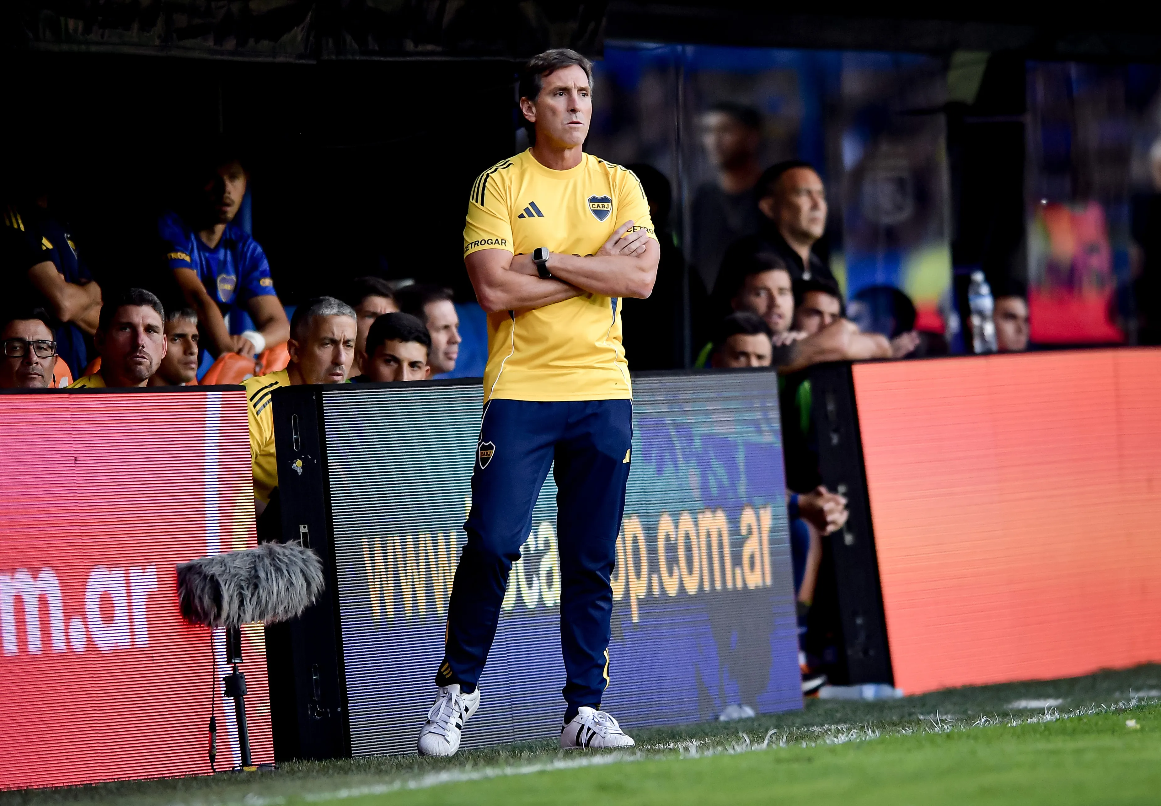 Úbeda, en el ojo de la tormenta en Boca. (Getty)
