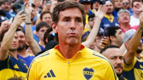 Úbeda analiza modificar el equipo de Boca. 
