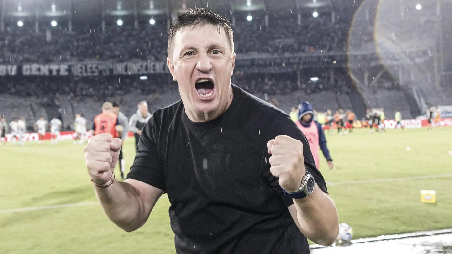 Walter Zunino palpitó el cruce contra el Xeneize. Foto: Platense Oficial