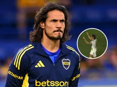 No se vio: el gesto de Cavani a la hinchada de Boca en plenos silbidos al equipo