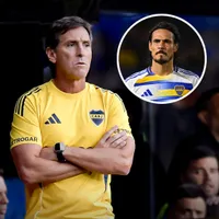 La sorpresiva decisión de Úbeda con Cavani para el Boca-Racing