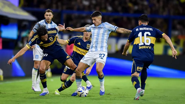 Boca vs. Racing, por el Torneo Apertura 2026.