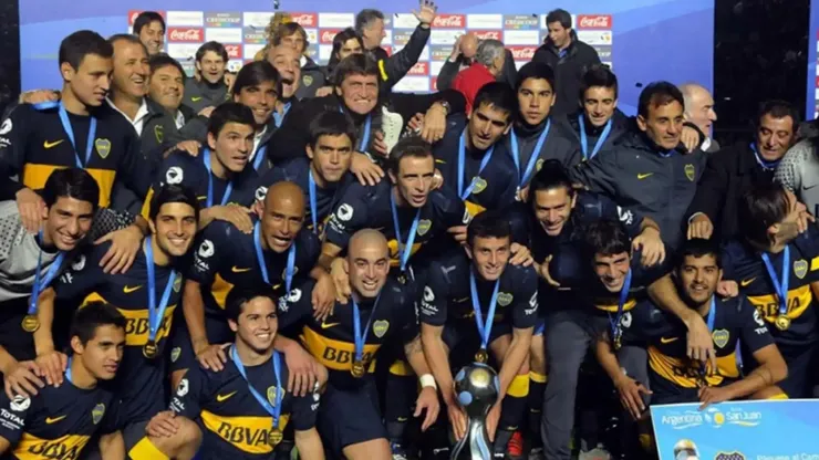 Fue campeón en Boca pero solo a nivel local.