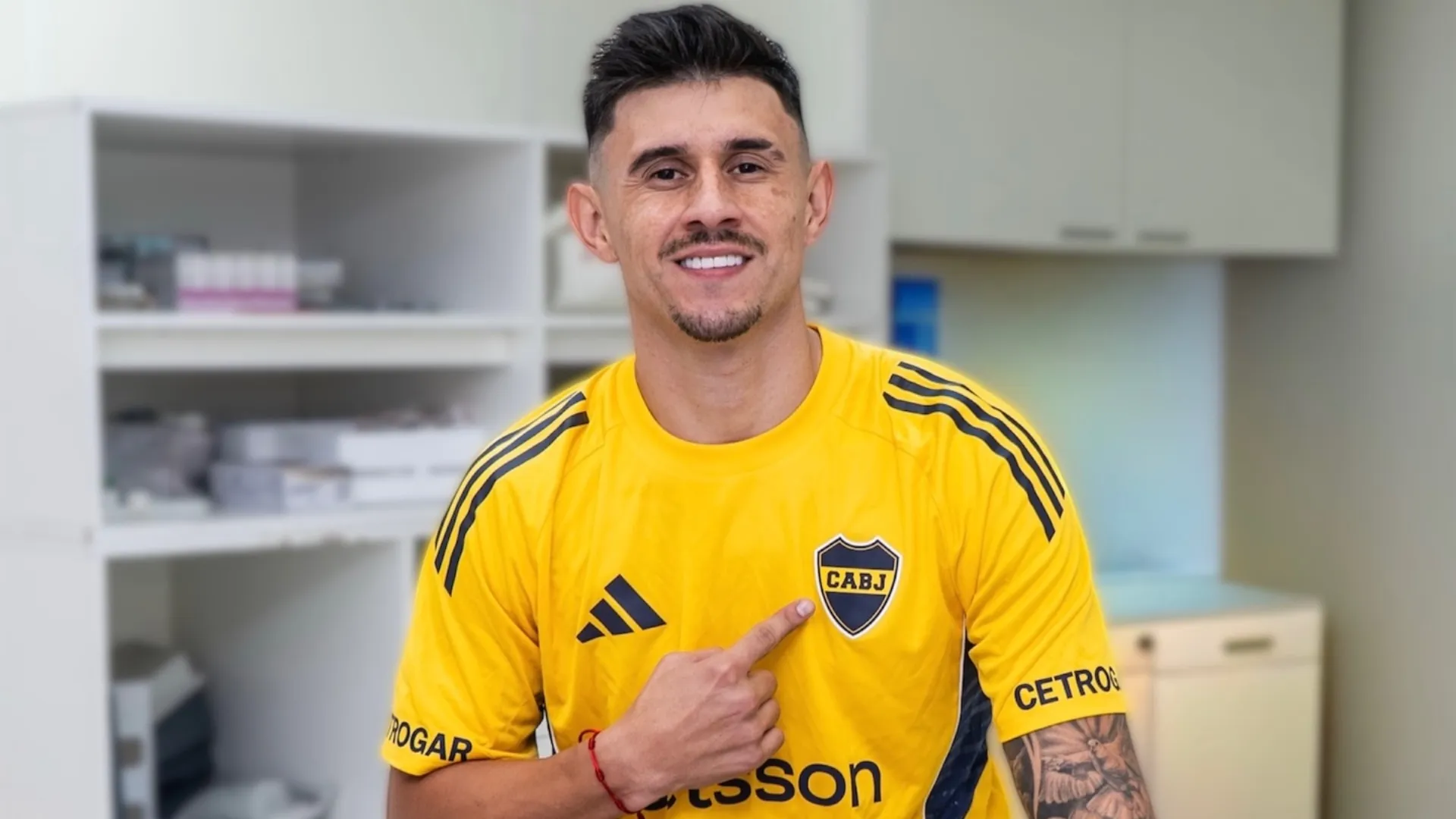 Bareiro sueña con la convocatoria a la Copa del Mundo. Foto: Boca Oficial