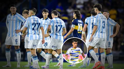 Un titular de Racing le respondió a Milton Delgado.