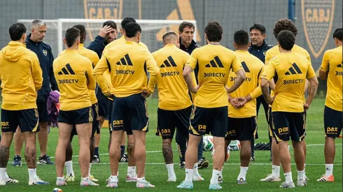 Casos distintos: los tres jugadores de Boca que entrenan apartados y esperan ofertas