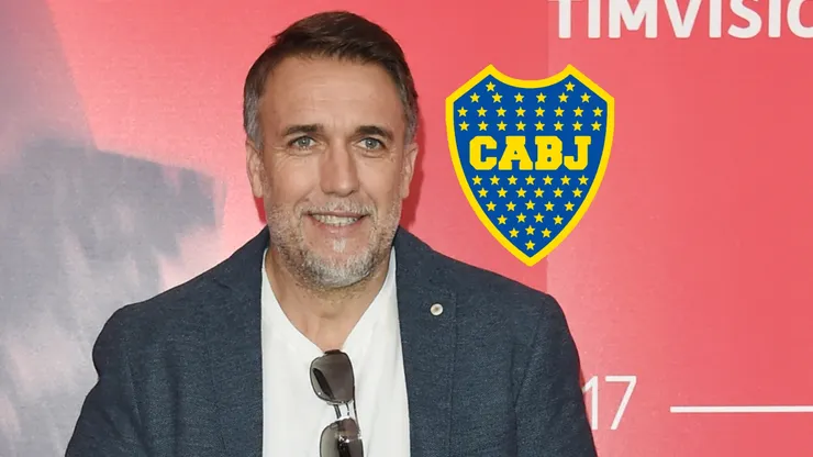 El detalle Xeneize que mostró Batistuta en un torneo de golf.