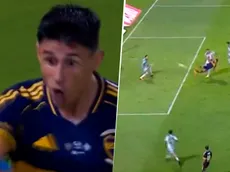 Debut ideal: el gol de Adam Bareiro para el 1-0 de Boca sobre Gimnasia de Chivilcoy