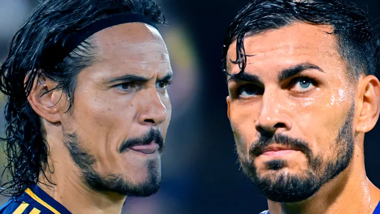 Cavani y Paredes, dos de los líderes que tiene Boca hoy en día.