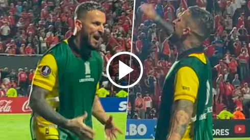 El Pipa festejó el triunfo de Barcelona Guayaquil.