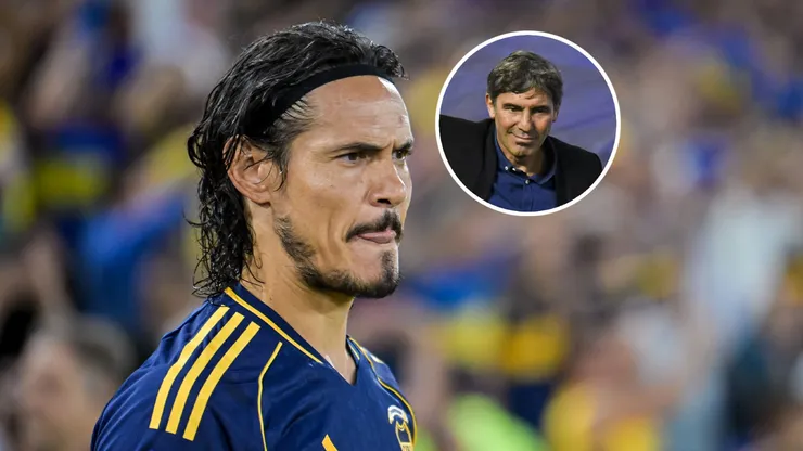 Manteca Martínez habló de los silbidos a Cavani.
