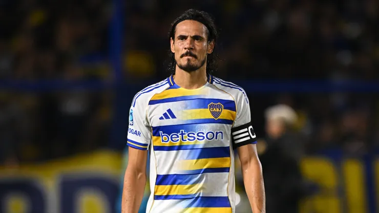La situación de Cavani en Boca.