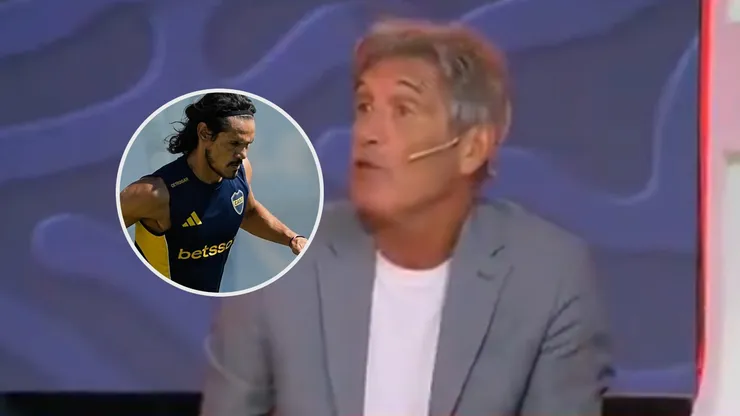Juan Simón sugirió una posible decisión de Cavani.