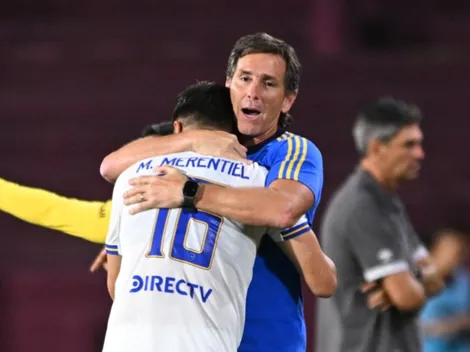 La respuesta de Úbeda sobre por qué Merentiel lo abrazó en el festejo: "No soy el indicado..."