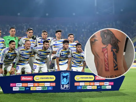Duelo especial: el tatuaje de San Lorenzo que tiene un jugador de Boca