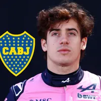 El guiño viral de Franco Colapinto a Boca: llegó al próximo Gran Premio de Fórmula 1 con un piluso