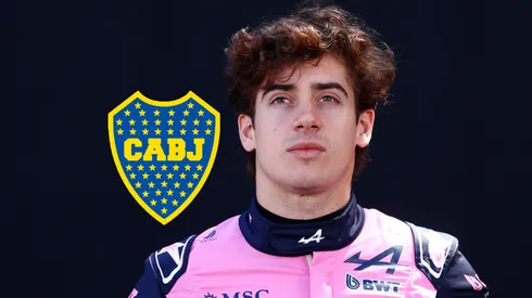 Colapinto y su nuevo guiño a Boca en la previa al Gran Premio de Shanghái.