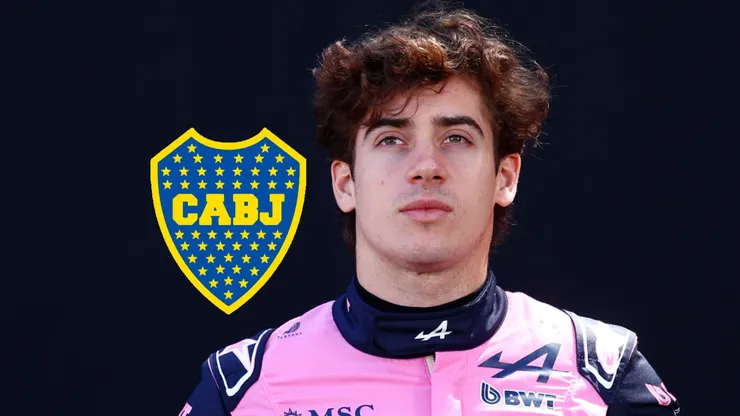 Colapinto y su nuevo guiño a Boca en la previa al Gran Premio de Shanghái.