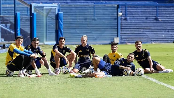 El jugador que se sumó a los recuperados en Boca.