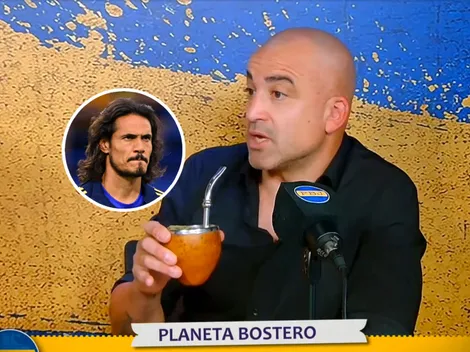 La firme postura del Tanque Silva sobre la situación de Cavani en Boca: "Cuesta entender"