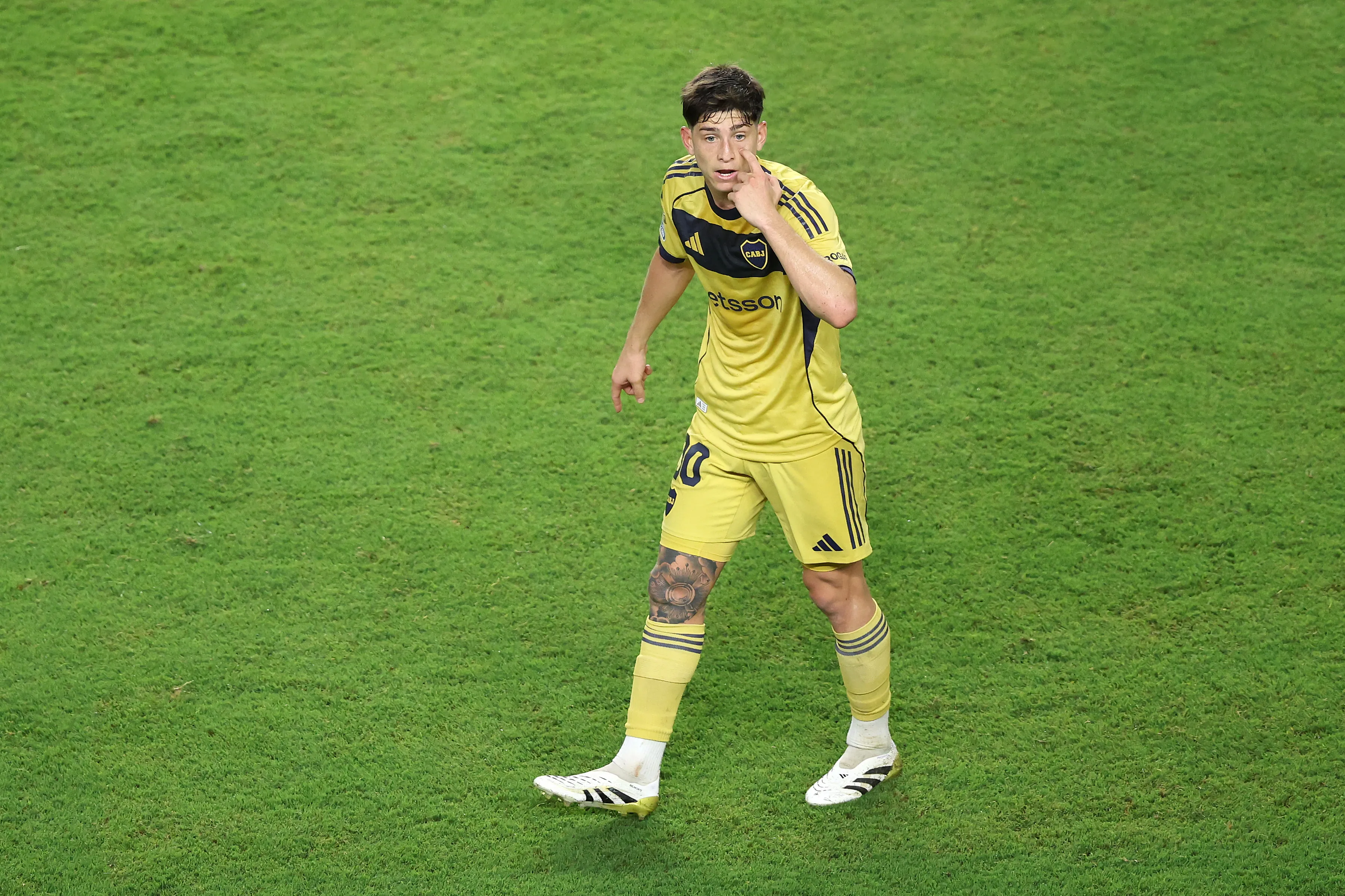 Belmonte, lesionado en Boca. (Getty)