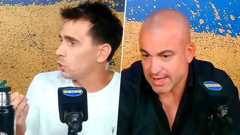 Los dos ex Boca recordaron aquella final de la Copa Libertadores 2012.
