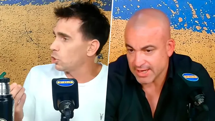 Los dos ex Boca recordaron aquella final de la Copa Libertadores 2012.