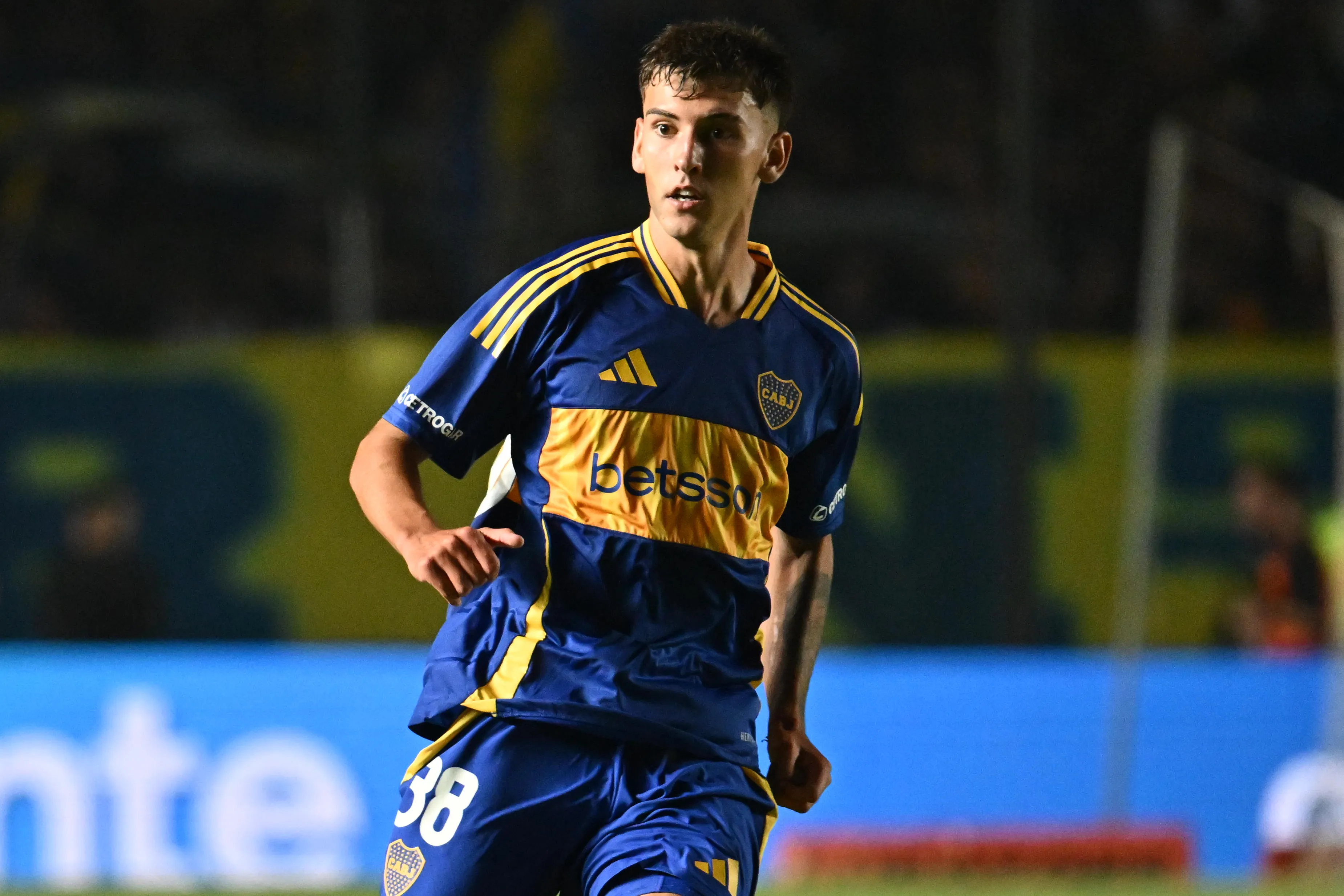 Camilo Rey Domenech reaparece entre los concentrados de Boca. (Getty)