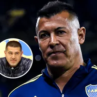 Almirón y un sorpresivo elogio para Riquelme y su forma de conducir a Boca: "Te lo hace más fácil"