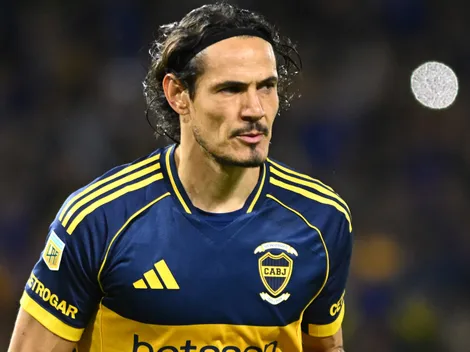 La condición que se autoimpuso Cavani para volver a ser titular en Boca