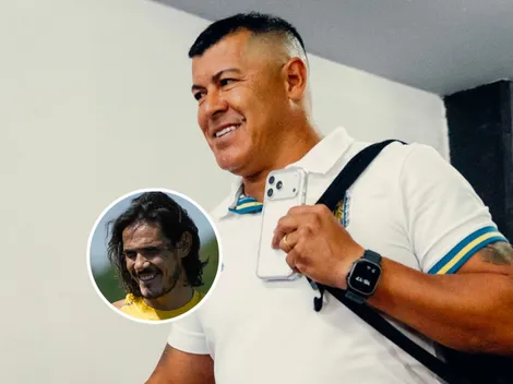 La postura de Almirón sobre el presente de Cavani en Boca: "Lo mencioné en algún momento..."