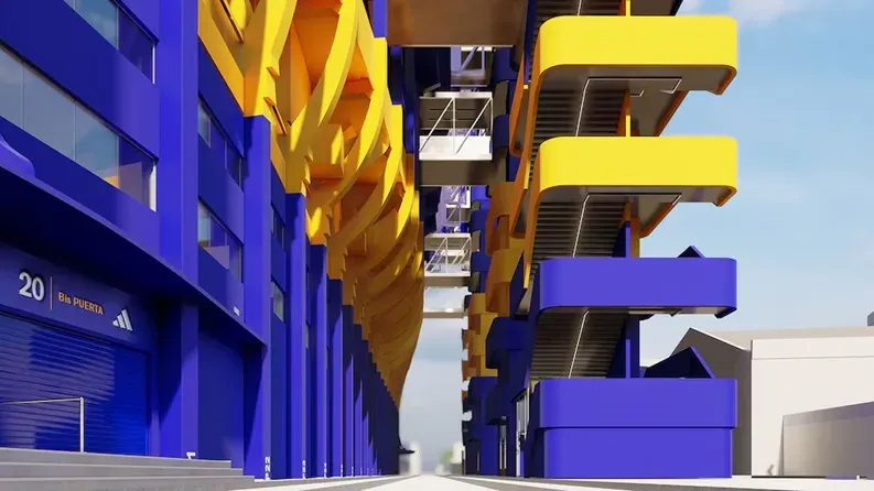 Las cuatro torres y la cuarta bandeja se harán sin mover las vías del tren. (Foto: Infobae)