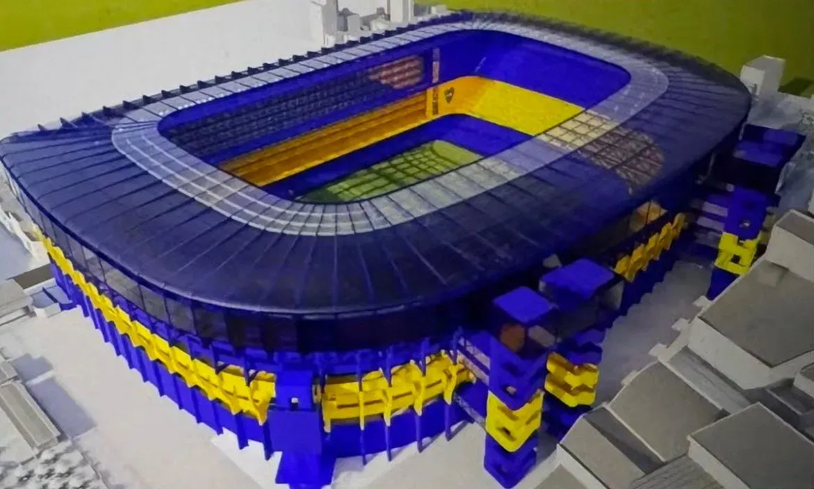 La Bombonera con la que sueña la dirigencia de Boca.