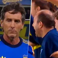 Fuerte imagen: Úbeda se retiró solo de la cancha y los hinchas lo silbaron en la cara