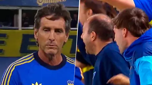 Los hinchas de Boca y una fuerte desaprobación para Úbeda.
