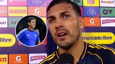 Paredes habló tras el empate en La Bombonera.
