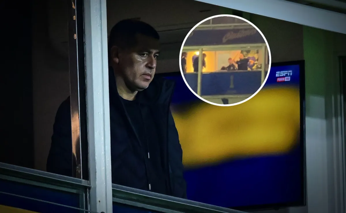 Video: Riquelme se quedó en el palco hasta una hora después del partido de Boca y esto fue lo que hizo