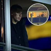 Video: Riquelme se quedó en el palco hasta una hora después del partido de Boca y esto fue lo que hizo
