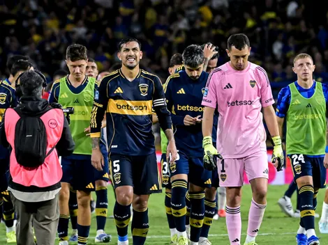 El enojo de una figura de Boca tras el empate ante San Lorenzo