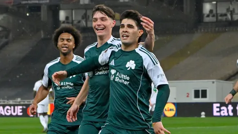 Taborda volvió a convertir en Europa.